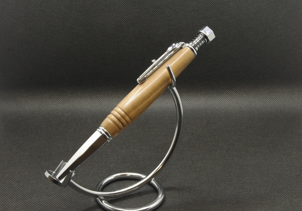 Ambrosia Maple Wrench Click Pen - Chrome