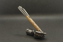 Load image into Gallery viewer, Pyinma Burl Bolt-Action Pen - Gun Metal
