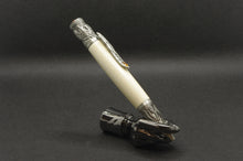 Load image into Gallery viewer, Holly Phoenix Rising Twist Pen - Antique Pewter
